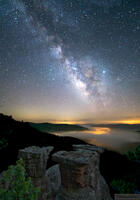 Milky Way and Tea Table Rocks