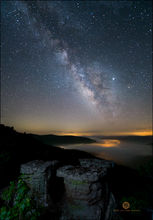 Milky Way and Tea Table Rocks