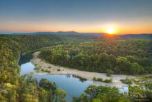 Summer Sunset - Middle Buffalo National River