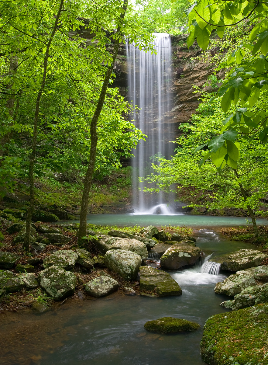 Probably my favorite waterfall in the Ozarks.  Arkansas Nature Photography
